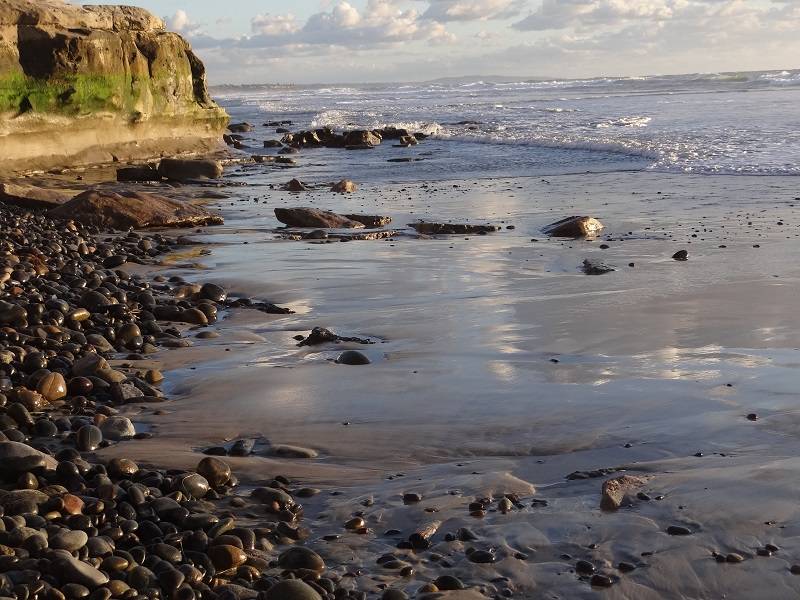 Terramar Beach in Carlsbad in Late Fall